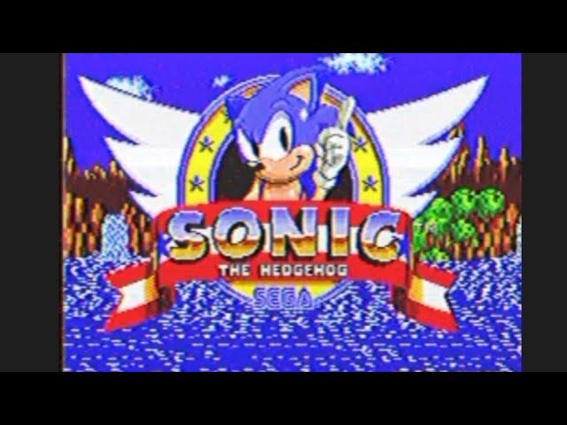 Sonic The Hedgehog 1991 - Illegal instruction - Bug in Green Hill - Sonic Sink