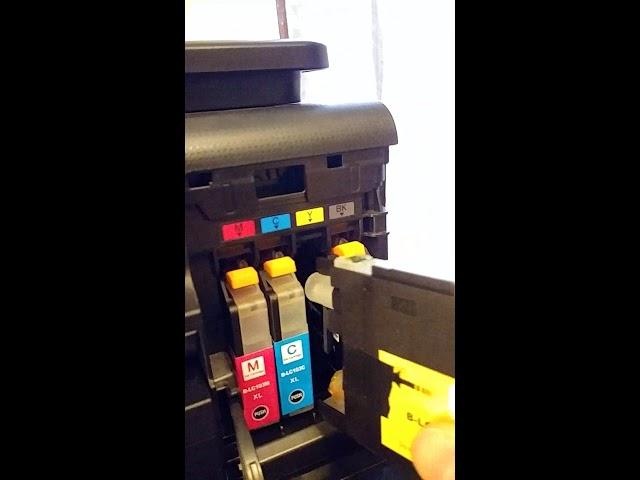 Brother printer reset ink / out of ink hack