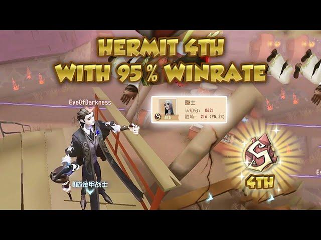 (4th Hermit) Hermit 4th With 95% Winrate | Identity V | 第五人格 제5인격 | アイデンティティV | Hermit