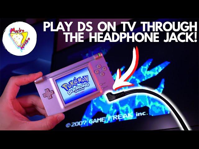 HOW TO PLAY Your Nintendo DS on the TV Using Just The HEADPHONE JACK!