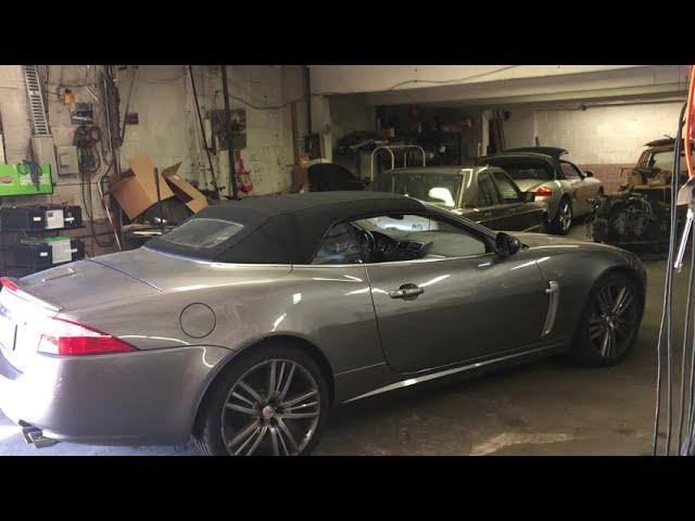 Jaguar XK XKR Convertible Soft Top Not Working Fix