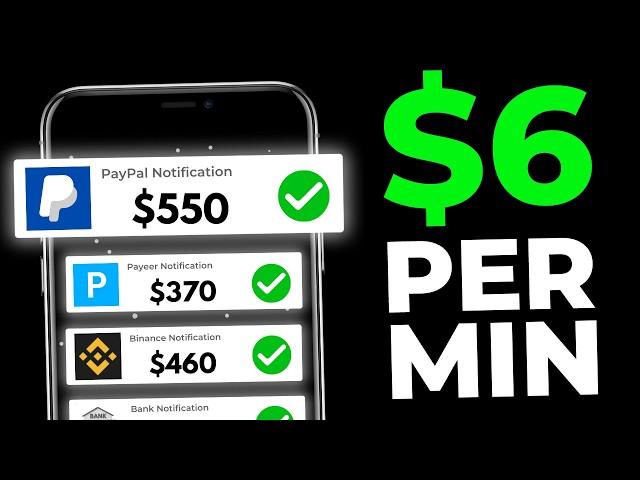 ($6.00 PER Min)  Get Paid To TEST Websites & Apps