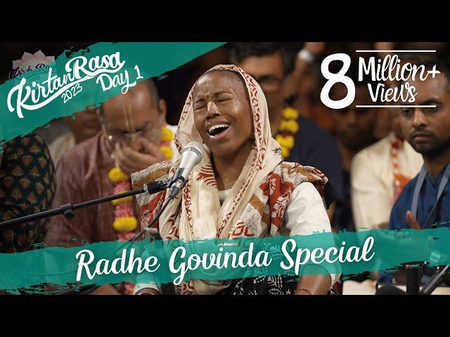 Radhe Govinda Special | Acyuta Gopi Day 1 Final Kirtan | Kirtan Rasa 2023 | Dubai Kirtan Fest