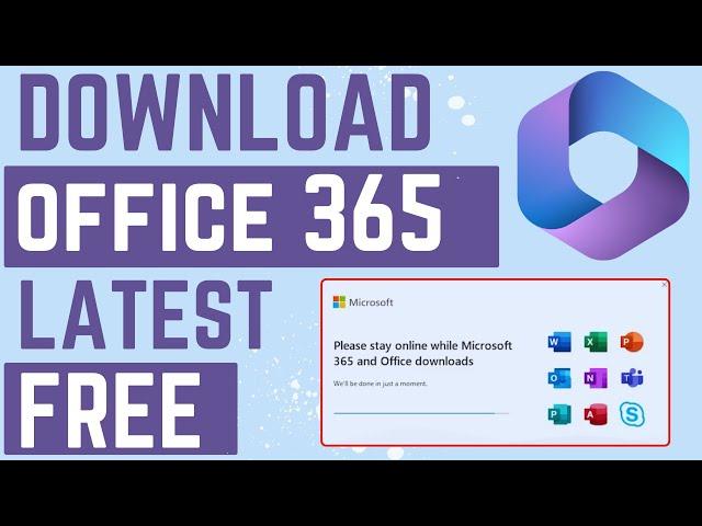 How to Download & Install Microsoft Office 365 from Microsoft | Free | Offline Setup