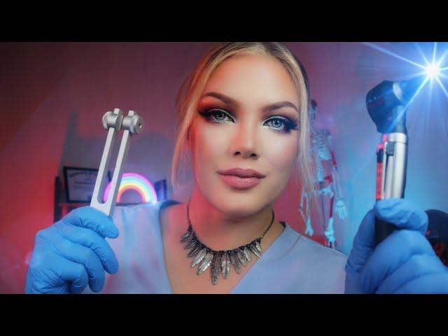 ASMR Unclogging Your Ears  Otoscope Ear Inspection, Ear Exam, Hearing Test, Deep Ear Cleaning