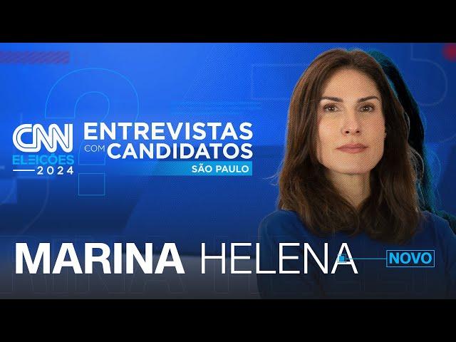 Marina Helena (Novo) | CNN Eleições: entrevistas com candidatos - São Paulo