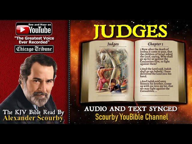 7 | Book of Judges | Read by Alexander Scourby | AUDIO and TEXT | FREE  on YouTube | GOD IS LOVE!