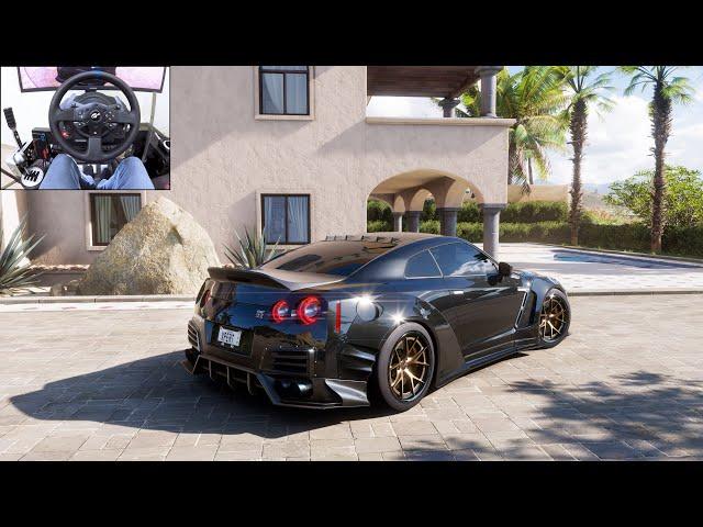 Nissan GTR NISMO 1000HP Build - Forza Horizon 5 | Thrustmaster T300RS