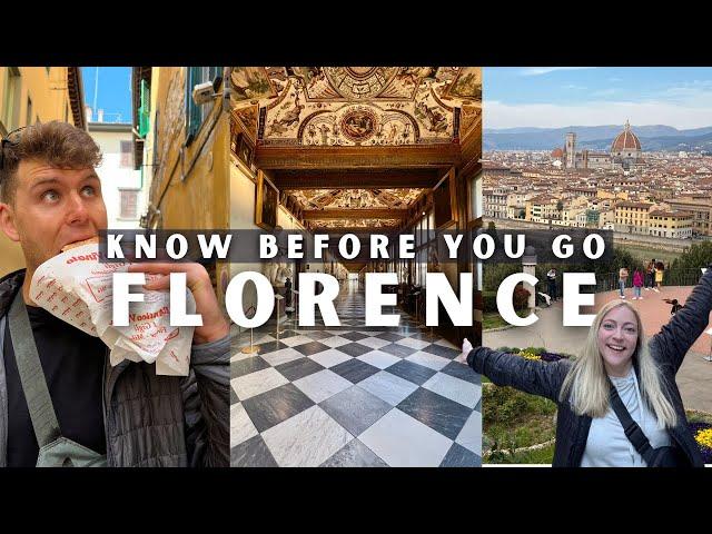 Florence, Italy Travel Guide:  You MUST Know These Tips