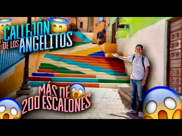 El callejón MÁS COLORIDO DE GTO || Los ANGELITOS 🪽