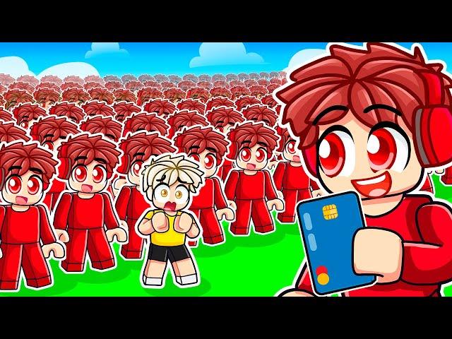 I Cloned an ARMY of MYSELF in Roblox!