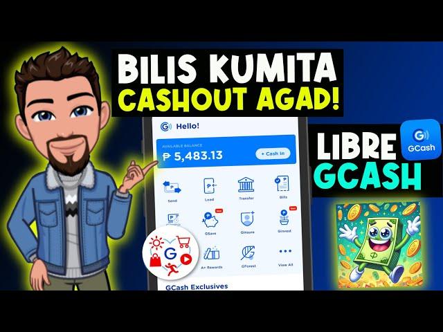 BILIS KUMITA CASHOUT AGAD!.. LIBRE GCASH.. LIVE WITHDRAWAL OWN PAYMENT PROOF