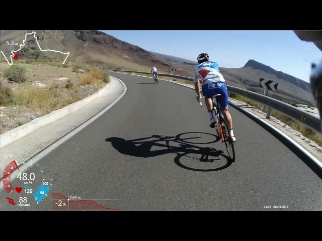 Gran Canaria cycling with Thibaut Pinot