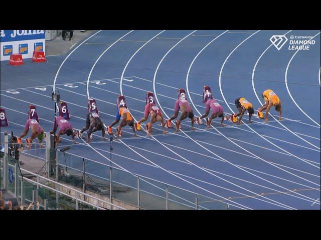 Men's 100m (2024 Rome Diamond League)