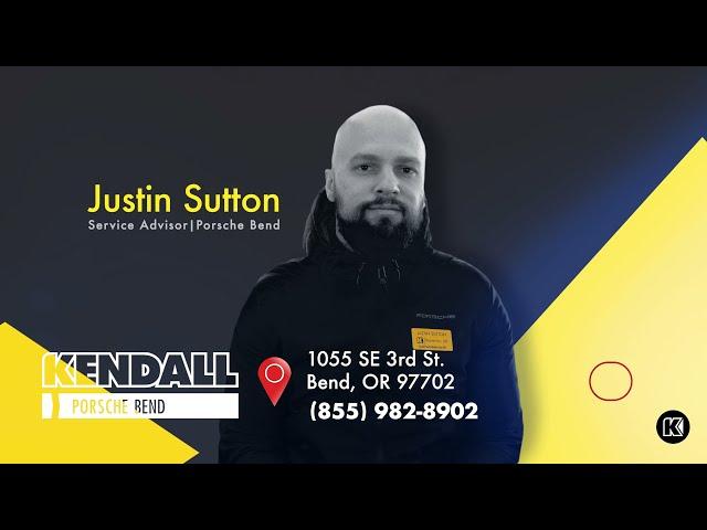 Meet Justin Sutton, Porsche Service Consultant