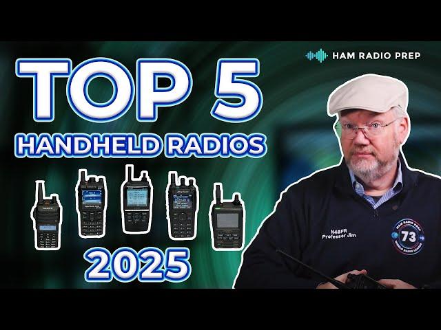 Top 5 Handheld Ham Radios 2025 : Best Picks for Every Operator