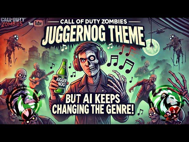 Call of Duty Zombies Juggernog theme, but AI keeps changing the genre