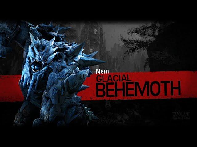 EVOLVE STAGE 2 - GLACIAL BEHEMOTH GAMEPLAY #1 (No Commentary)