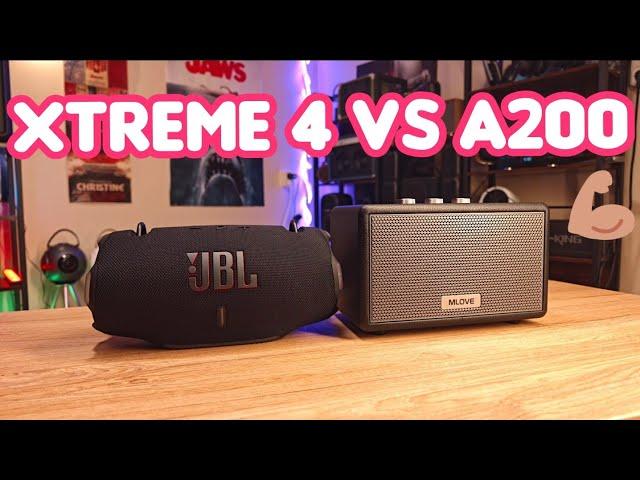 JBL Xtreme 4 VS Mlove A200 "EXPENSIVE VS BUDGET!"