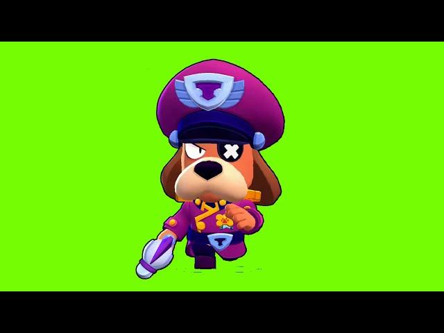 Brawl Stars Running Colonel Ruffs Green Screen