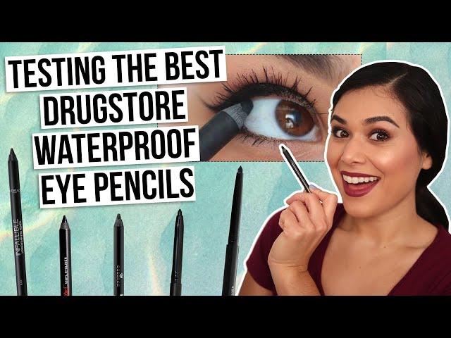 Testing the BEST Drugstore Waterproof Eyeliner Pencils (Waterline, Smoky Eye, Smudge-Proof)