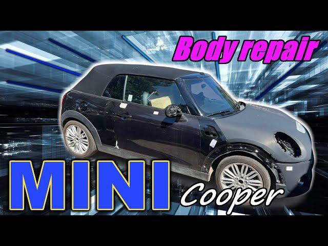 MINI Cooper. Right side repair. Ремонт правой стороны.