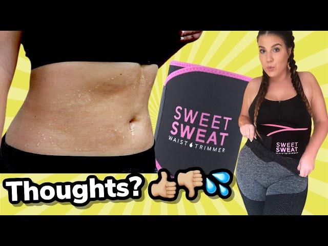 SWEET SWEAT Honest Review & Results!  (Waist Trimmer Sweat Belt)