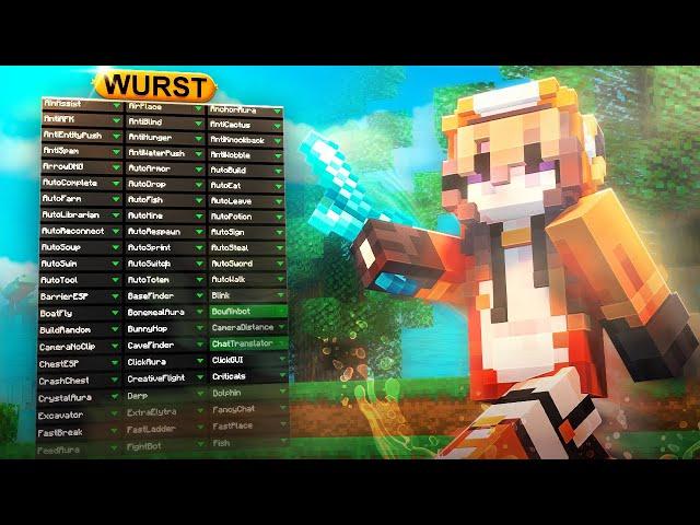 1.21.3 Hack Client: Wurst Client | Minecraft Java Edition - Works on both Mobile w/ Pojav and PC