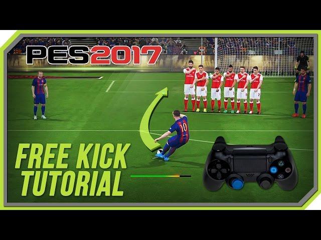 PES 2017 Free Kick Tutorial [PS3, PS4]