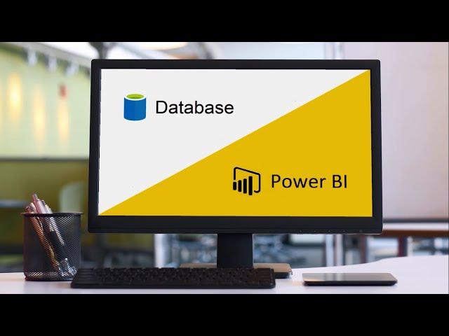 Загрузка данных в Power BI Desktop из базы данных