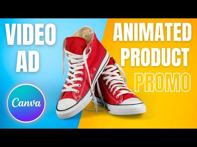 Creative Product promo in Canva | Animated Product slideshow | Video Ad in Canva