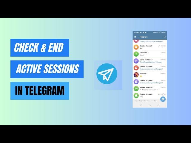 How to Check and End Your Active Sessions on Telegram