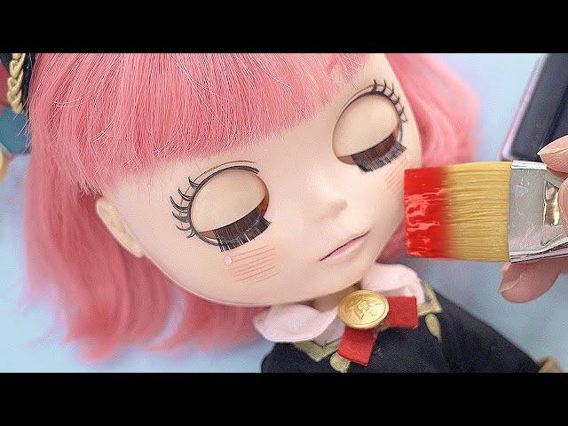 I RE-PAINT $300 DOLL into anime girl!? - ANYA from SPY FAMILY