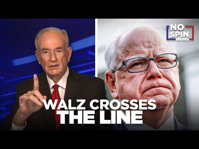 Walz Crosses the Line With Vance