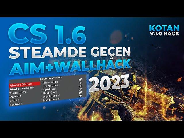 Cs 1.6 Aim + Wall Hack Steam Geçer Güncel 2023 #gaming #kotanbeyy