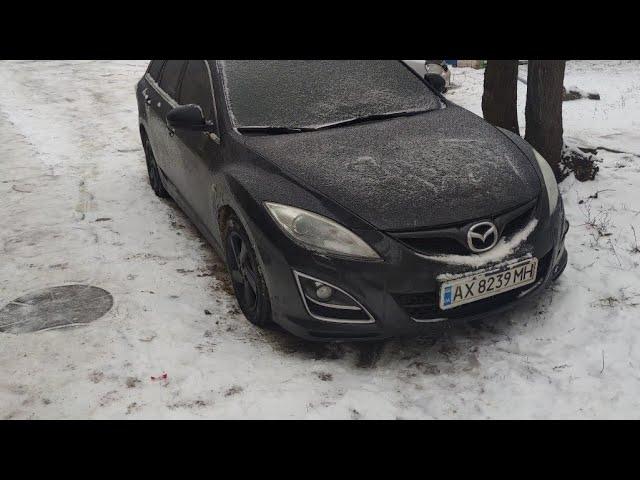 Работа webasto на дизельном двигателе. Mazda 6 2.2 tdi. Прогрев и удобство автономного догревателя