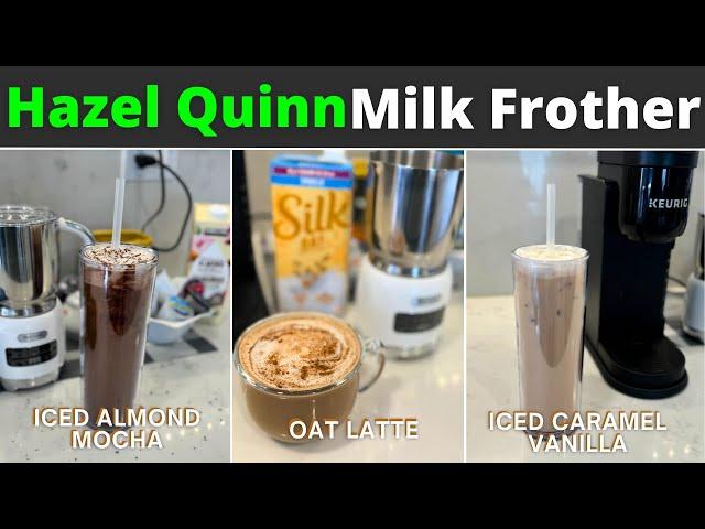 Keurig Coffee Perfection with the Hazel Quinn Milk Frother