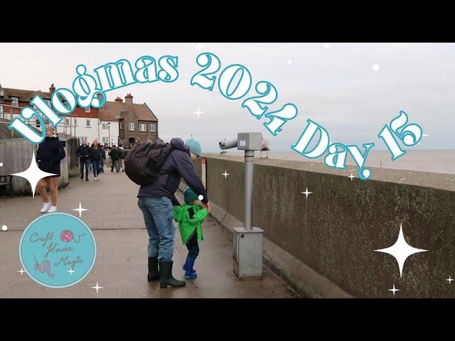 Sherringham Beach and Christmas Train: Day 15 Vlogmas 2024