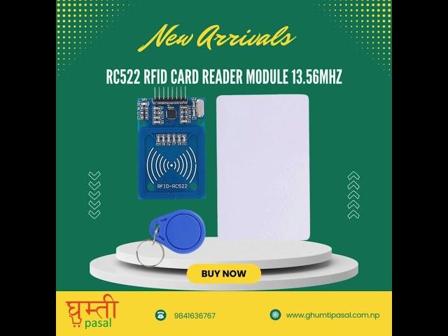 RC522 RFID Card Reader Module 13 56MHz