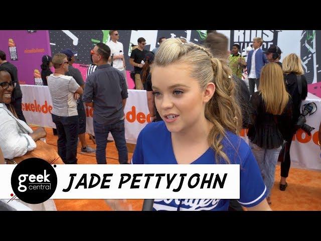 INTERVIEW: "School of Rock" Jade Pettyjohn - Nickelodeon Kids Choice Sports Awards