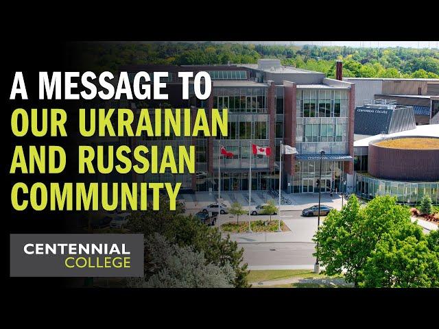 A Message to Our Ukrainian and Russian Community