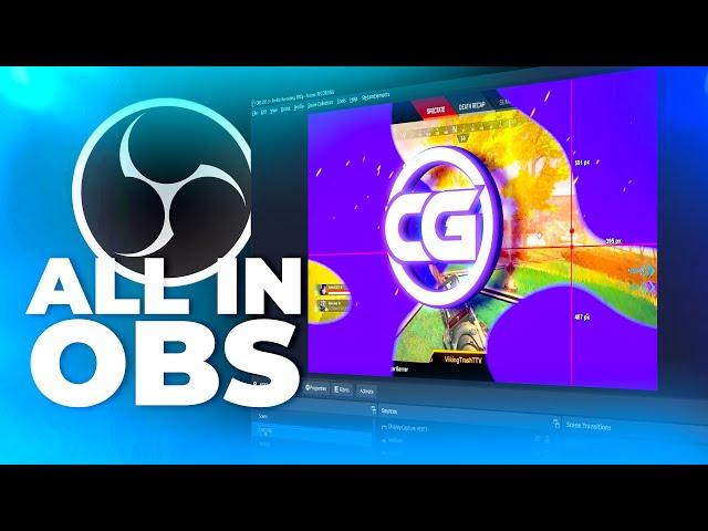 OBS Studio: Logo Stinger Transition Tutorial with Plugins