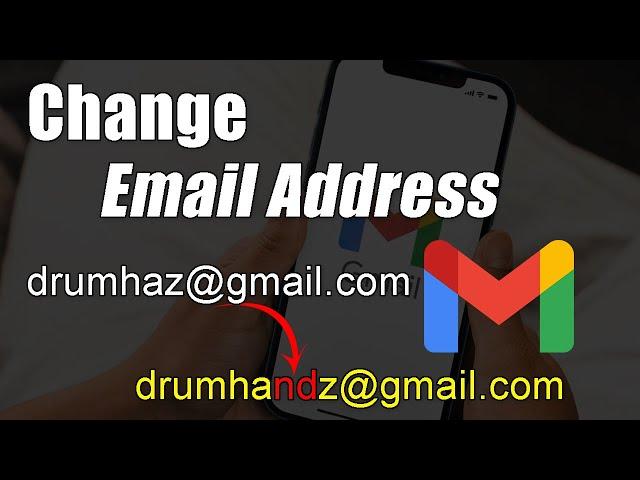 How To Change Gmail Address 2024 - Change Email Tutorial