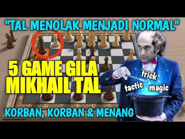 5 Pertandingan Fantastis "Magic Chess" Mikhail Tal