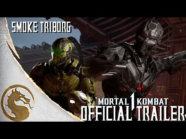 Triborg Smoke Is Back! MK1 Gameplay Trailer#Smoke #mk1 #mortalkombat #triborg