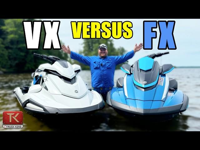 Recreation or Luxury? 2024 Yamaha Waverunners Compared! VX Cruiser HO vs FX Cruiser HO