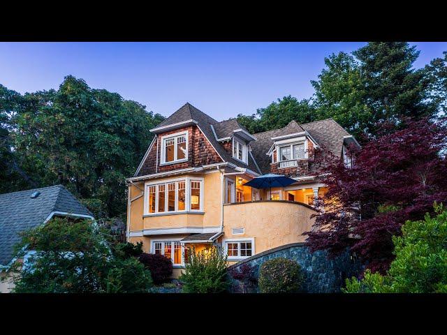 FOR SALE $2.1M Character Home Steps From The Ocean in Oak Bay, BC