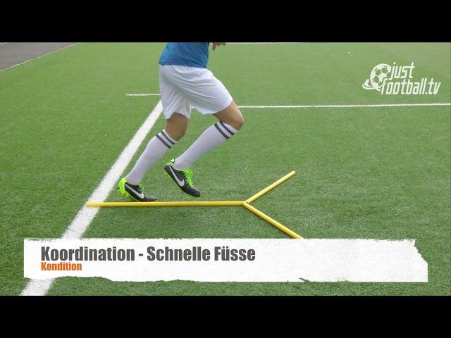 Fussballtraining: Schnelle Füsse - Schnelligkeit - Kondition