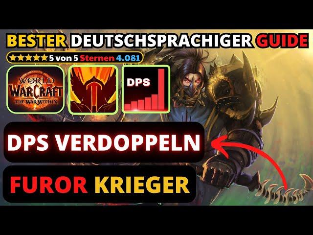 LV 80 TWW Furor Krieger Guide #thewarwithin #wow #Furor