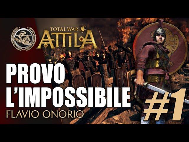 PROVO L' IMPOSSIBILE: FLAVIO ONORIO #1 ️ Total War Attila WRE Fall of The Eagles Aggiornata!